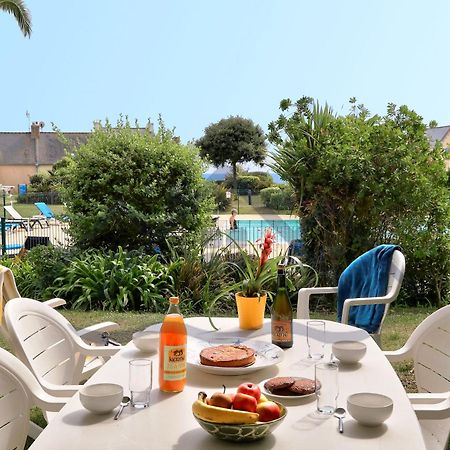 Localise - A06 - Entierement De Plain-Pied Avec Petite Vue Mer - Donnant Sur La Piscine Et Le Jardin - Wifi Inclus - Draps Inclus - Guilvinec Esterno foto