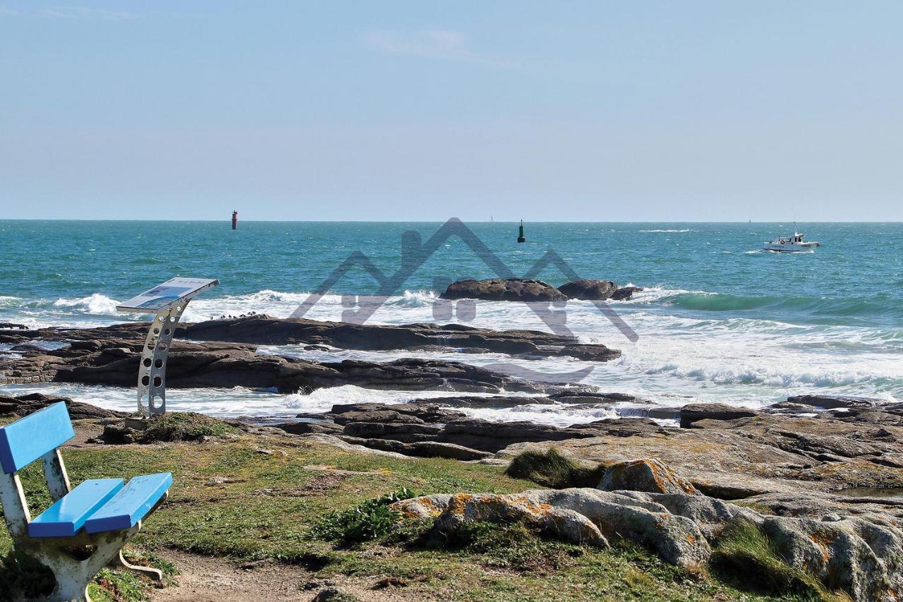 Localise - A06 - Entierement De Plain-Pied Avec Petite Vue Mer - Donnant Sur La Piscine Et Le Jardin - Wifi Inclus - Draps Inclus - Guilvinec Esterno foto