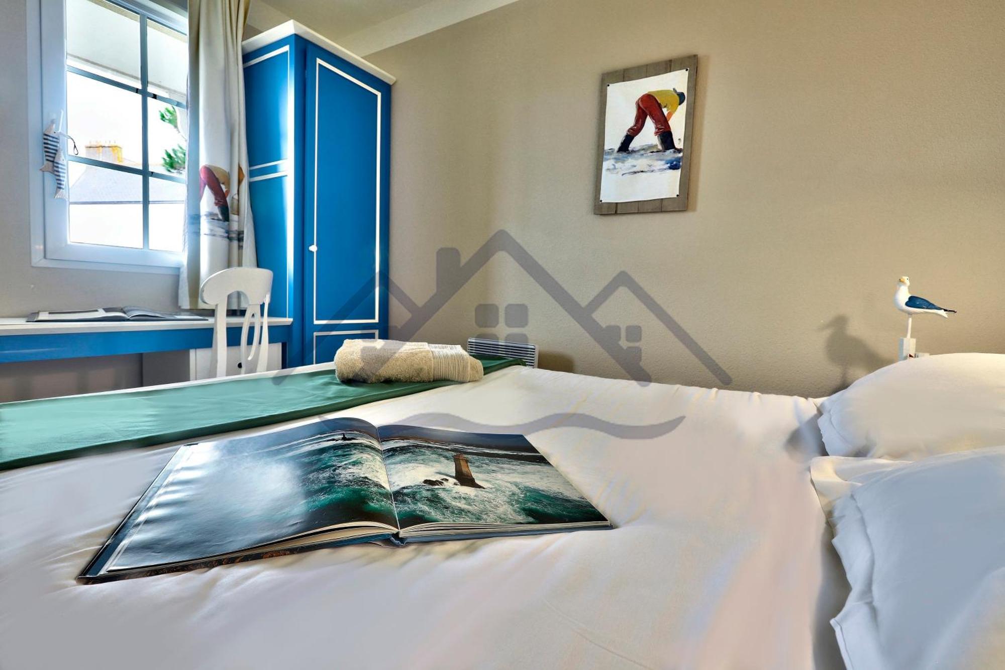 Localise - A06 - Entierement De Plain-Pied Avec Petite Vue Mer - Donnant Sur La Piscine Et Le Jardin - Wifi Inclus - Draps Inclus - Guilvinec Esterno foto